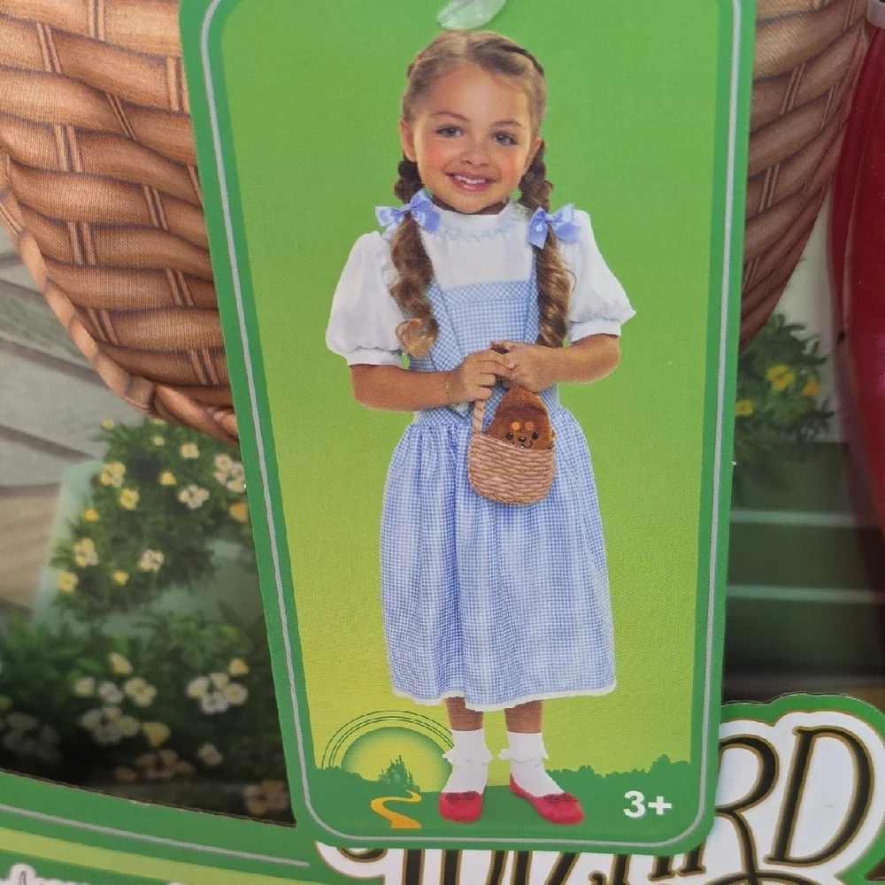 Wizard of Oz Dorothy Costume for Kids - Picture 7 of 10
